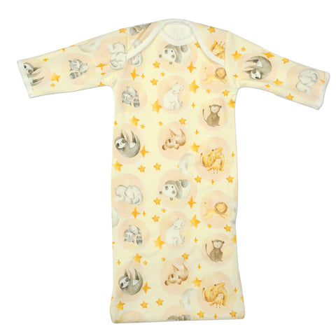 Sleepy Bear Bamboo Gown