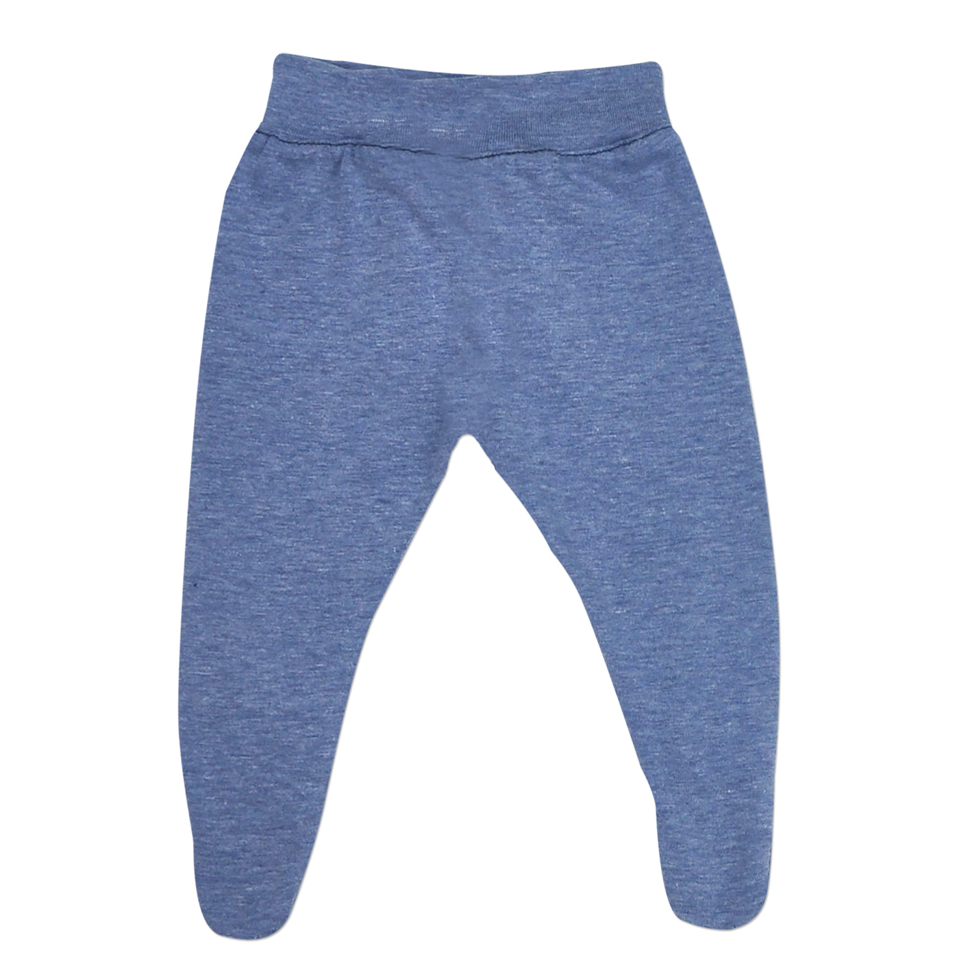 Heather Blue Footed Pants