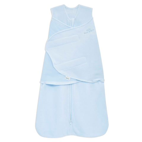 Preemie Blue Micro Fleece Sleepsack Swaddle