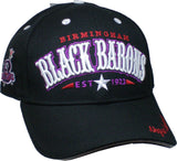 Big Boy Birmingham Black Barons Legends S2 Mens Baseball Cap [Black - Adjustable Size]