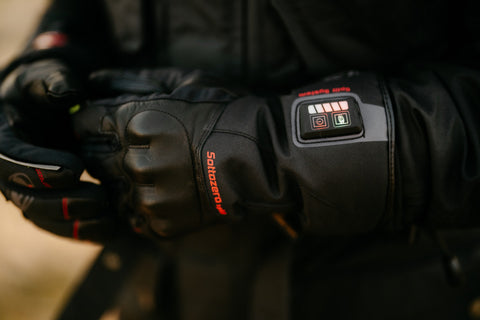 Garibaldi Sottozero Heated Motorcycle Dual Zone Gloves - Salt Flats Clothing