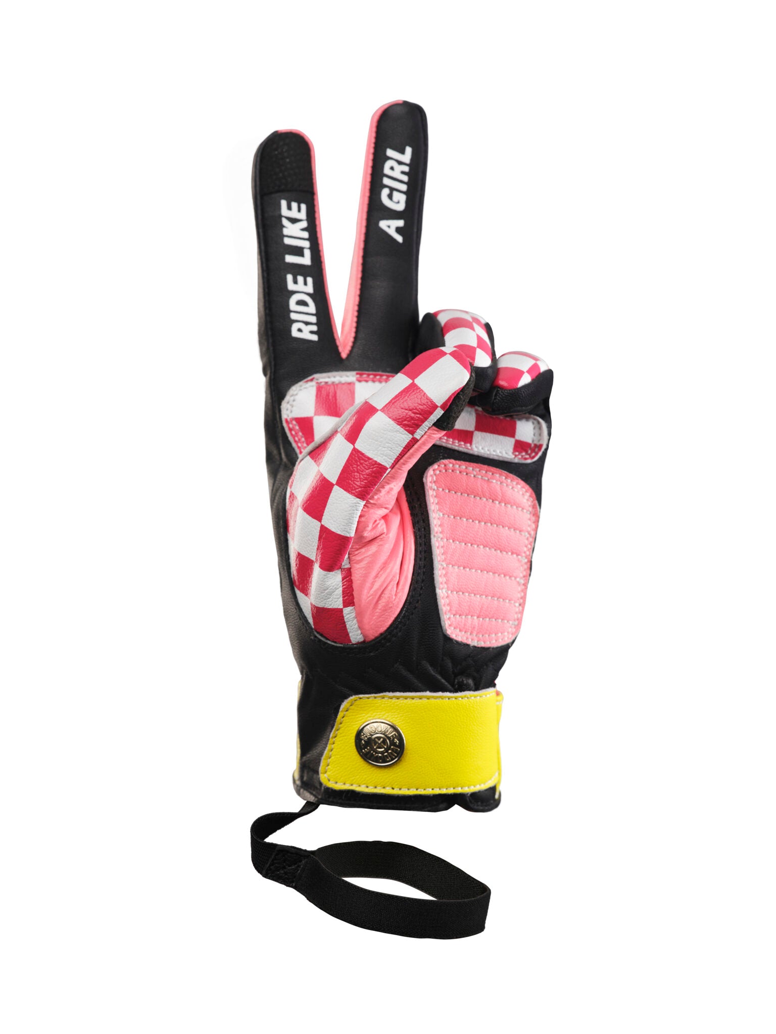 Gants moto homologués 1KP Eudoxie Jody Flower - Eudoxie