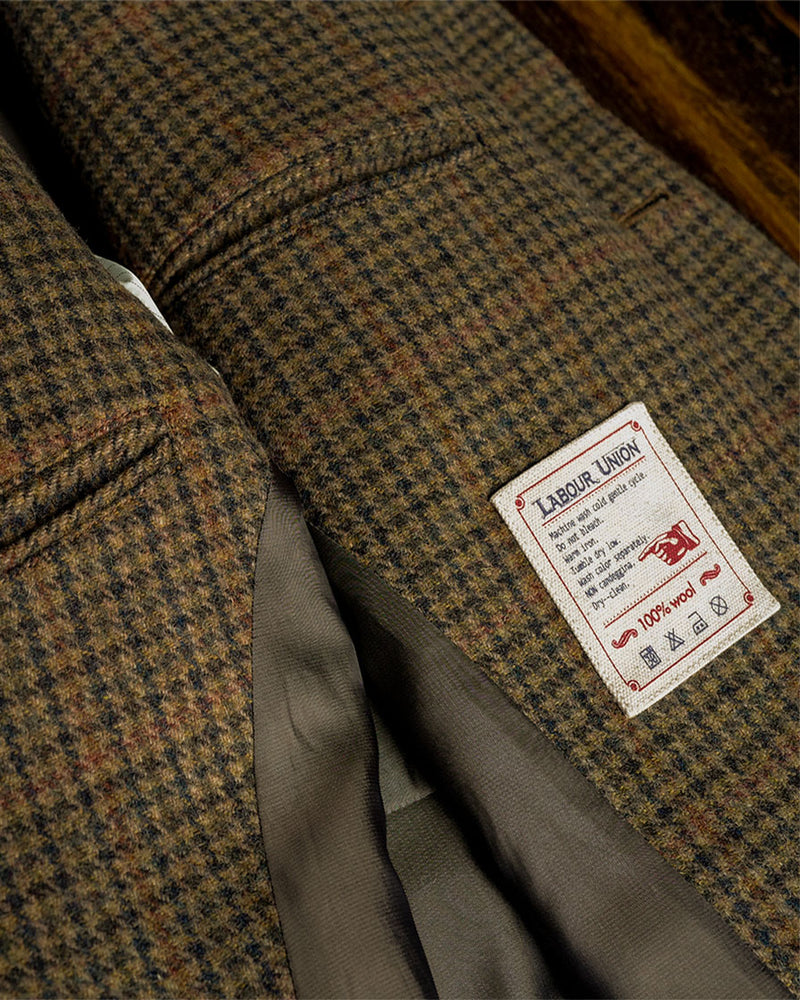 Safari Jacket - Houndstooth – Labour Union Clothing-Since 1986 ...