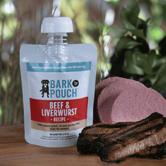 Bark Pouch Beef and Liverwurst Flavor