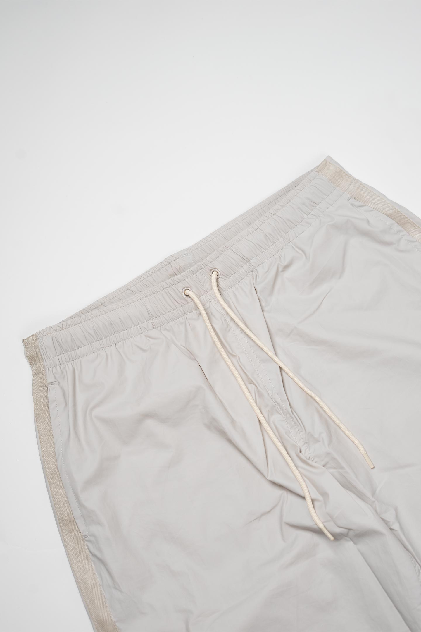OUR LEGACY SPEED TROUSER LIGHT GREY RUBBERIZE COTTON