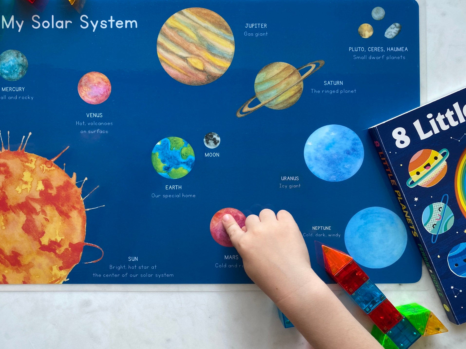 earth solar system of painted projects