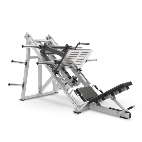 Plate-loaded 45 degree linear Leg Press machine