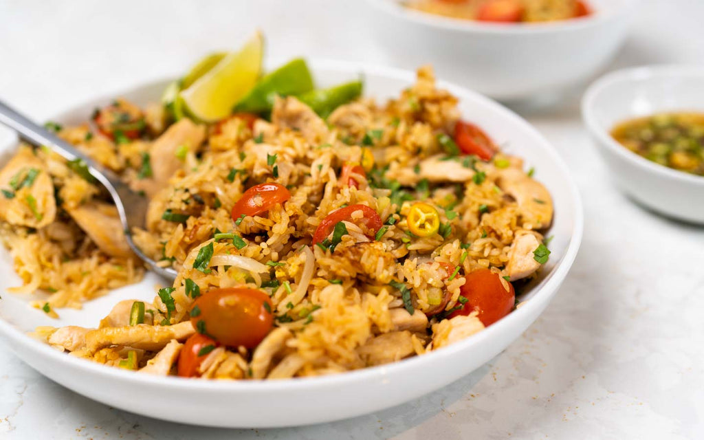 Thai Chicken Fried Rice – Homemade