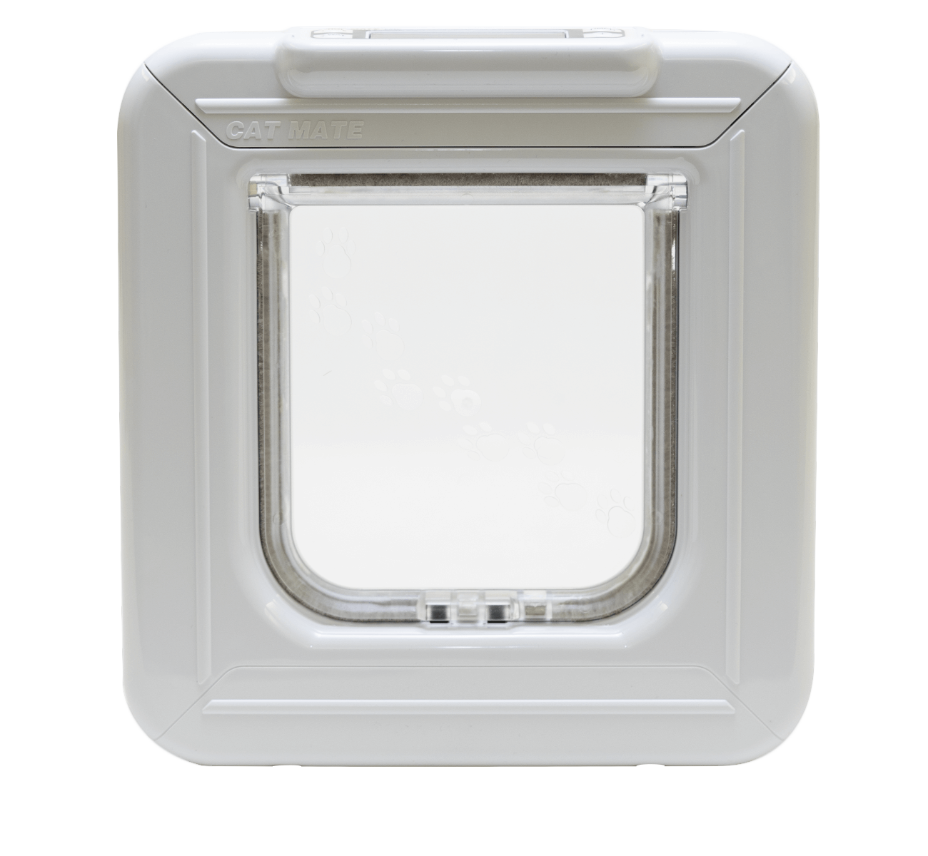 Image of Cat Mate Elite I.D. Disc Cat Flap with Timer Control – White (305W)