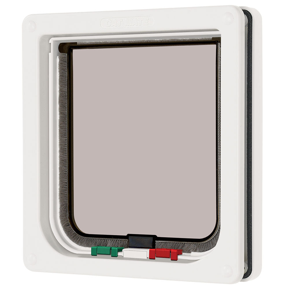 Image of Cat Mate 4-Way-Locking Cat Flap (309) - White