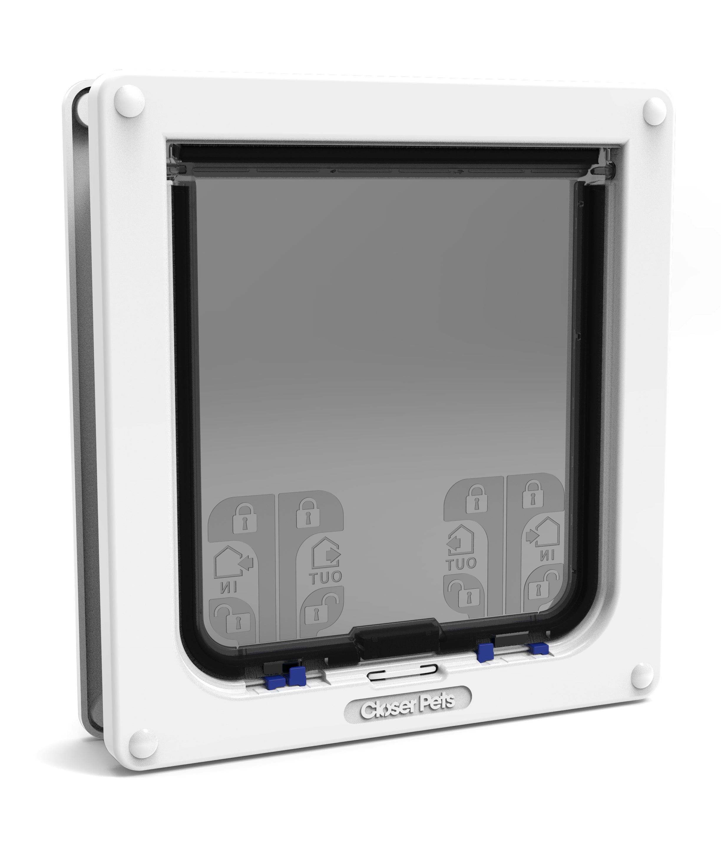 Image of Closer Pets Large Cat Flap (CP221) - White