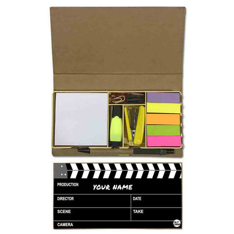 Personalized Stationery Kit Set Organizer - Flimy Movie Nutcase