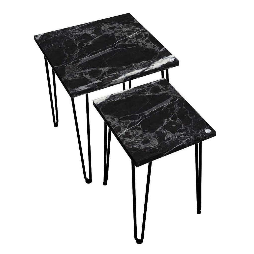 Featured image of post Black Marble Nest Of Tables / Extraordinary nest of three italian drinks tables featuring oval carrara marble tops.