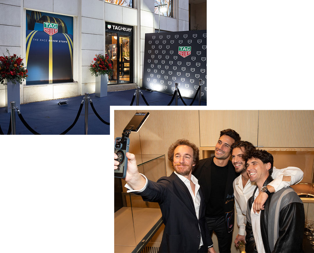 TAG Heuer celebrates the opening of its first boutique in Portugal