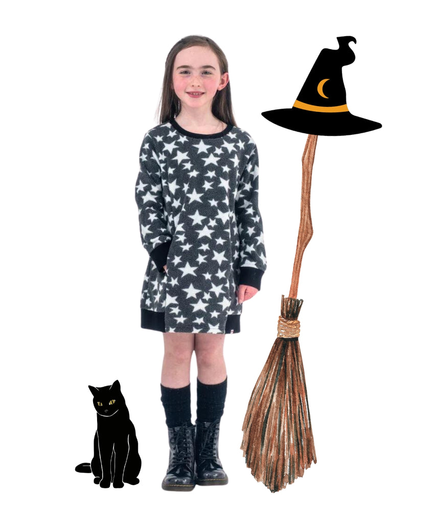 DIY Sustainable Wicked Witch Costume for Kids
