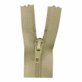 General Purpose Closed End Zipper 40cm (16″) - Natural - 0040572