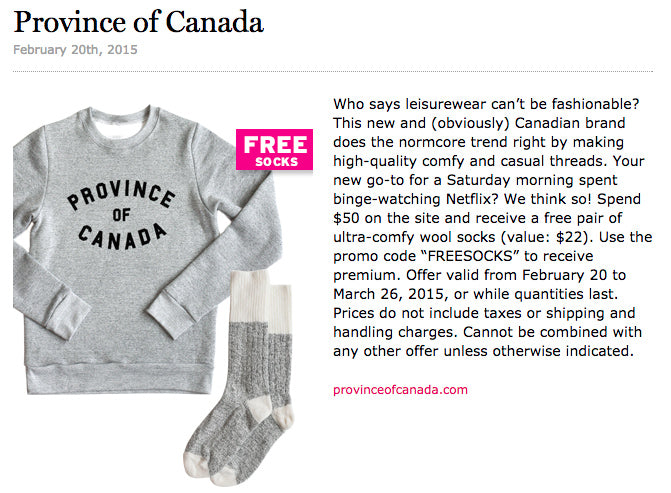 Province of Canada - LOULOU Magazine