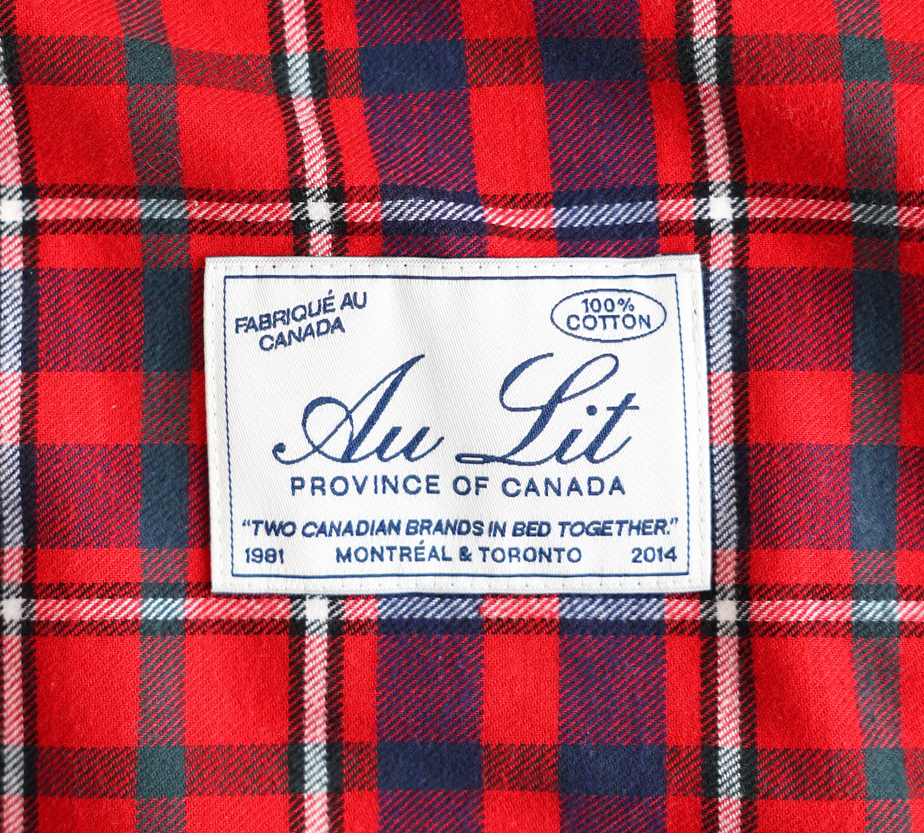 Au Lit Fine Linens x Province of Canada - Made in Canada