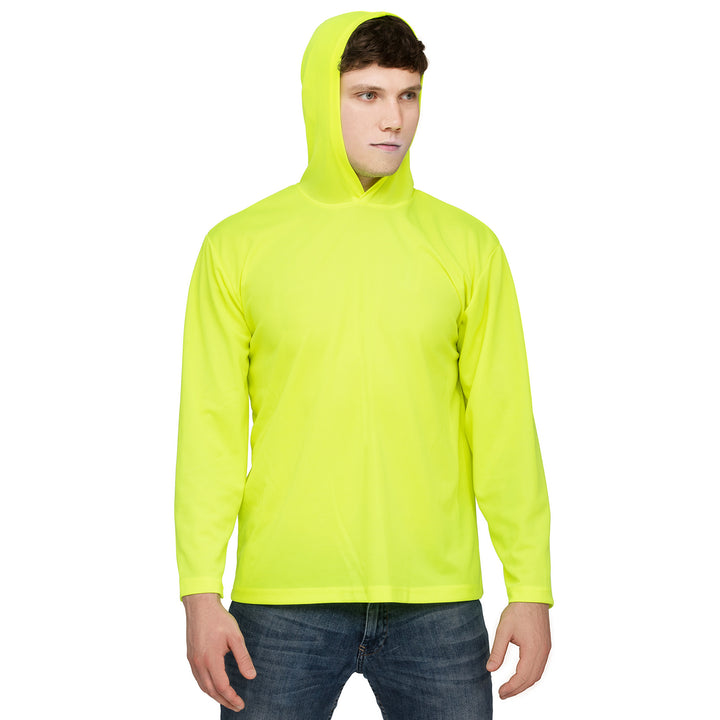 ProtectX High Visibility Sun Protection Lightweight Long Sleeve Hoodie –  AZAC Group