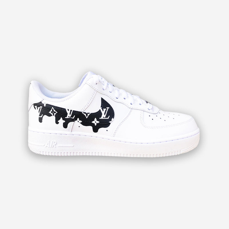 black louis vuitton air forces