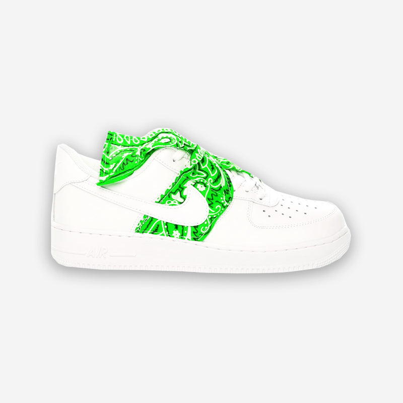 air force 1 green bandana