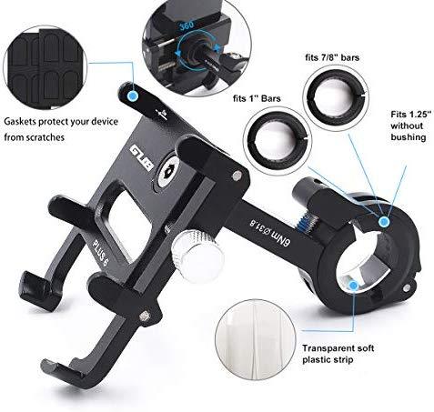 gub bicycle & motorcycle phone mount