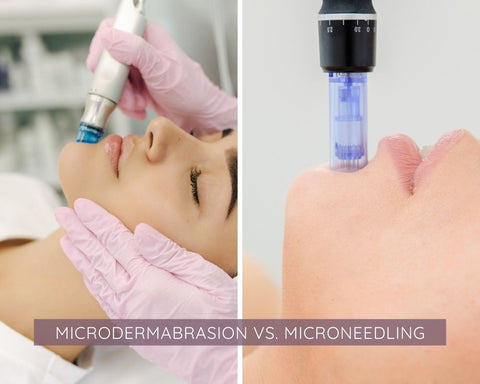 Microdermabrasion vs. Microneedling