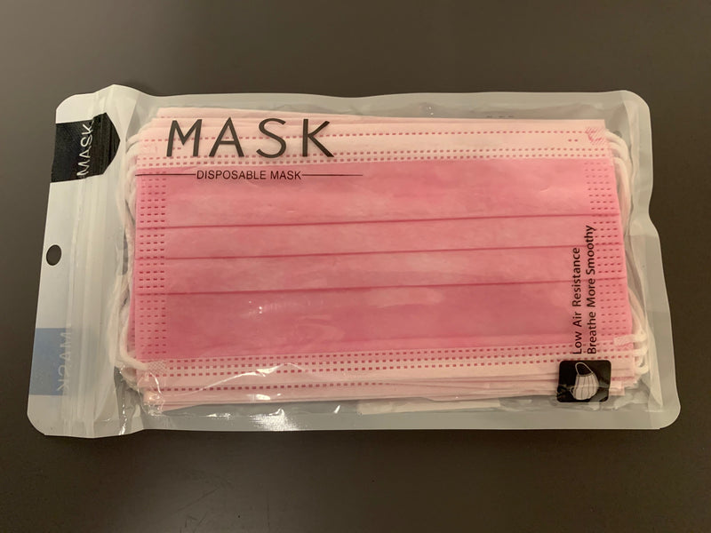 Masken farbig  Lila 10er Pack  (verschiedene Farben-nicht medizinisch)