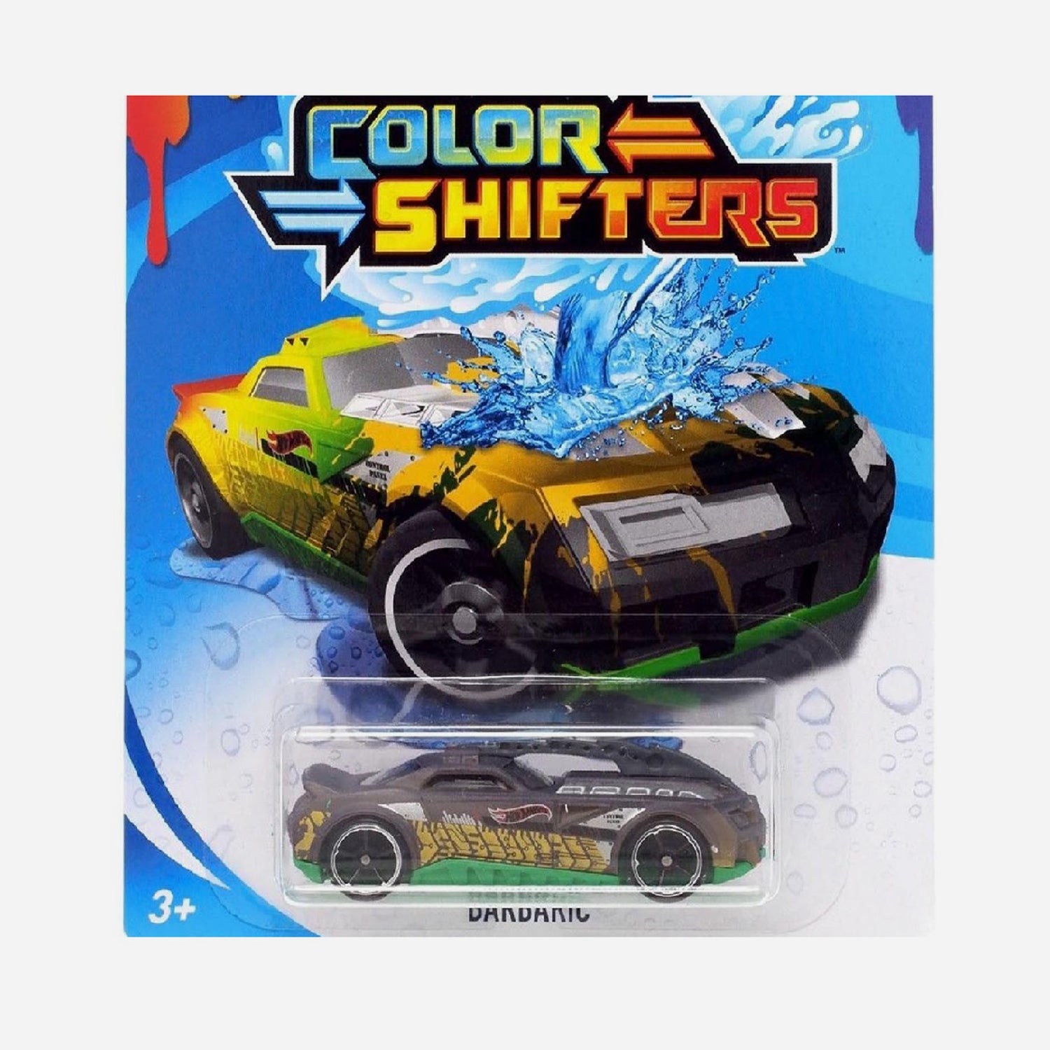 hot wheels color shifters barbaric