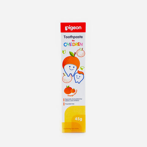 Pigeon Toothpaste for Children 45g - Orange Flavor