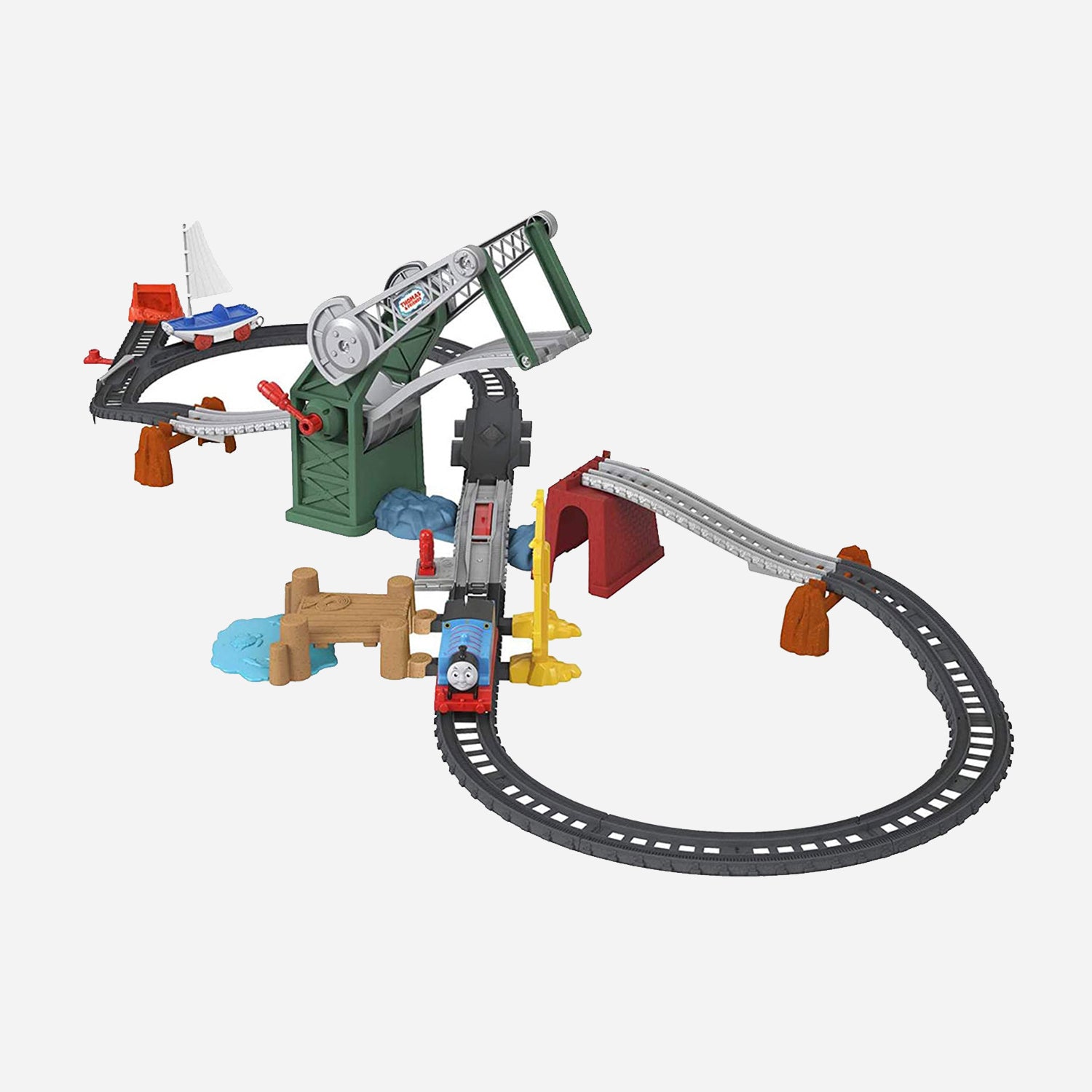 trackmaster bridge lift thomas and skiff