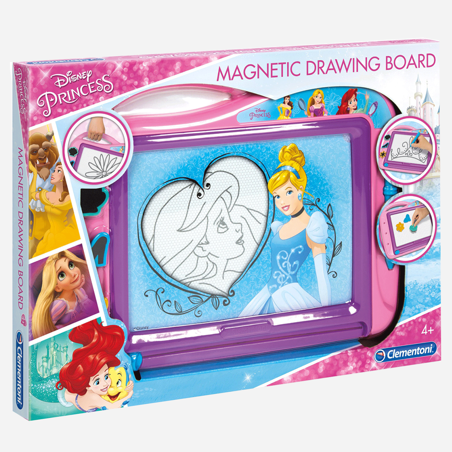 Order Clementoni Disney Princess Drawiing Board The Sm Store