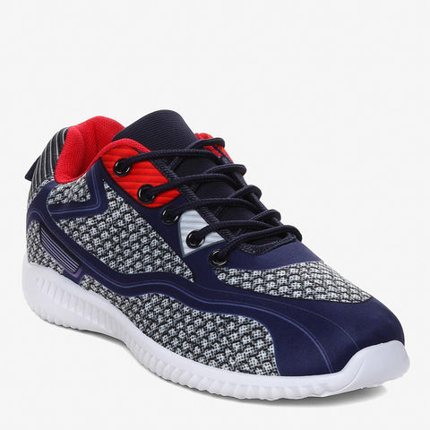 Kicks Ladies' Bonnie Rubber Shoes in Navy and Red