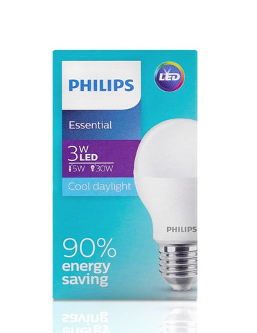 Philips Essential Led Bulb 3W DL 6500K
