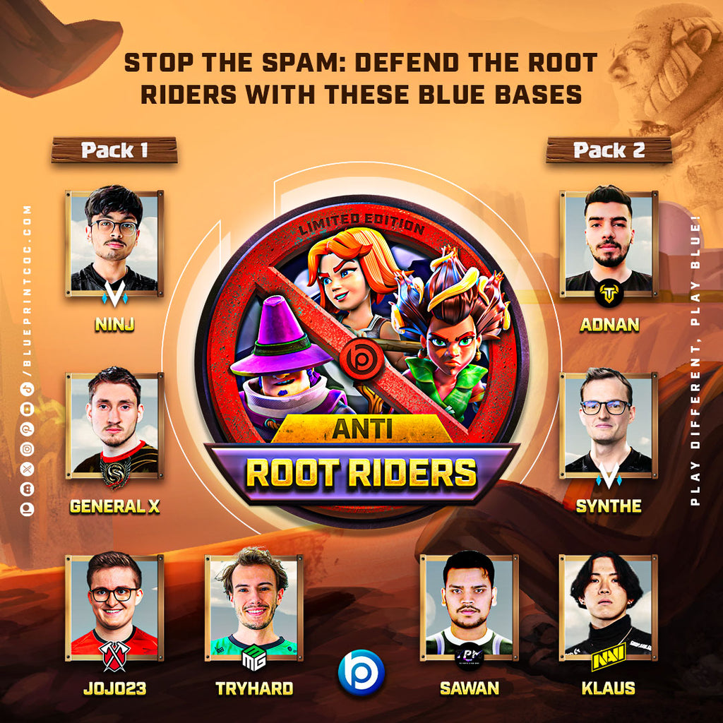 TH16 Anti Root Riders Base Packs - Limited Edition