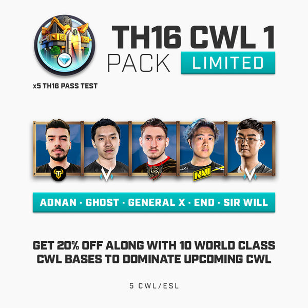 TH15 CWL Pack #1 Limited Edition - by BlueprintCoC