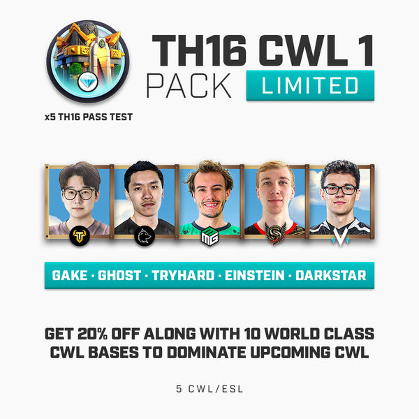 TH15 CWL Pack #1 Limited Edition - by BlueprintCoC