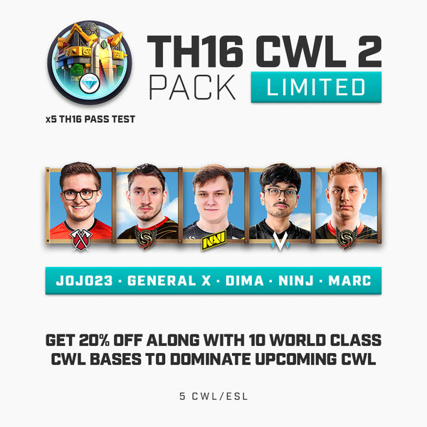 TH15 CWL Pack #2 Limited Edition - by BlueprintCoC
