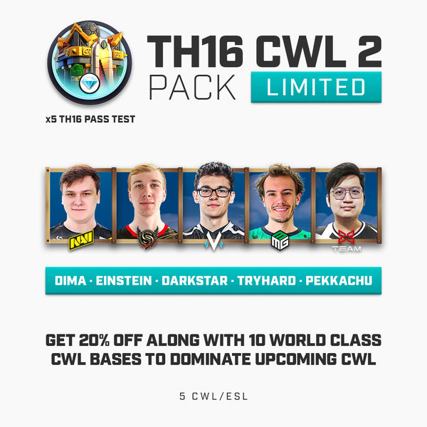 TH15 CWL Pack #2 Limited Edition - by BlueprintCoC