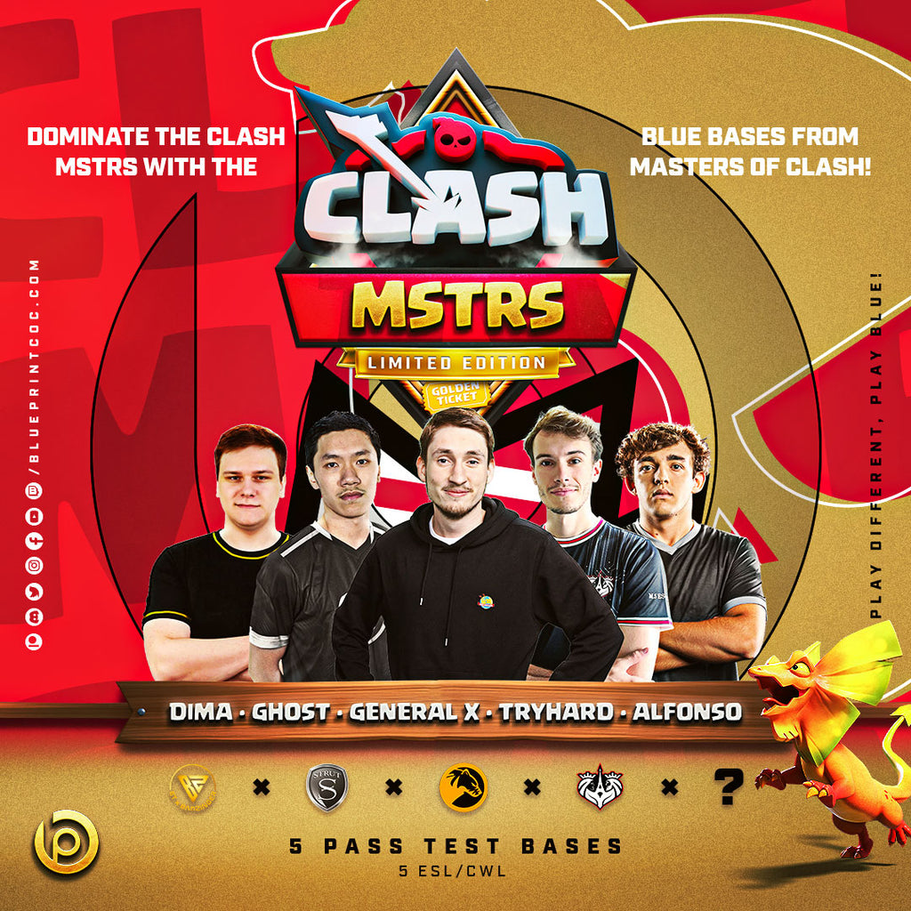 TH15 Clash Mstrs Base pack Limited Edition - by BlueprintCoC