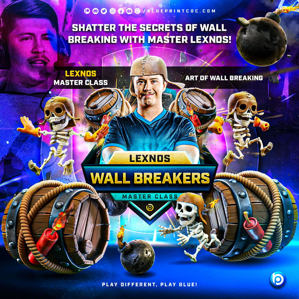 Lexnos Master Class ⚔️ Wall Breakers - By BlueprintCoC