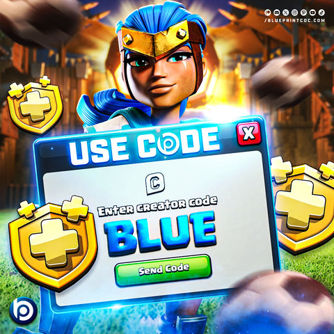 Use code BLUE