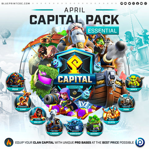 New Capital Base Pack | Essential - Blueprint CoC
