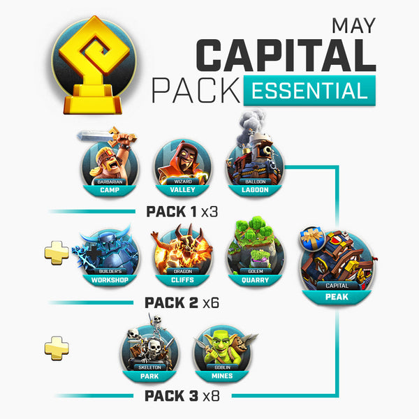 New Capital Base Pack | Essential - Blueprint CoC