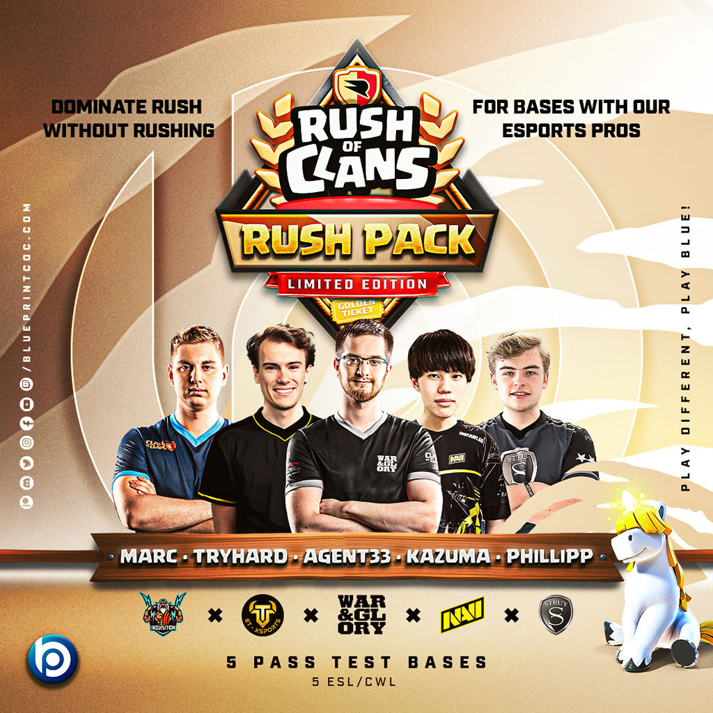 Th15 Rush Base Pack Limited Edition - by Blueprint CoC