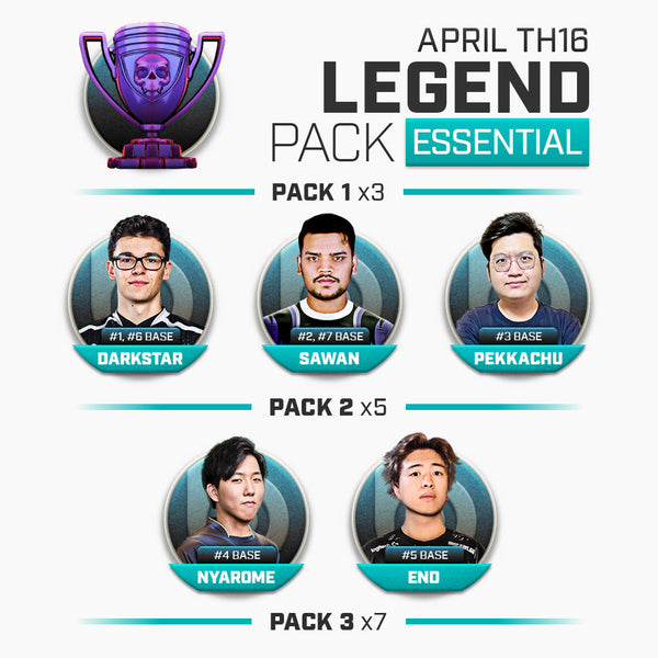 New TH16 Legends Base Pack | Essential - Blueprint CoC