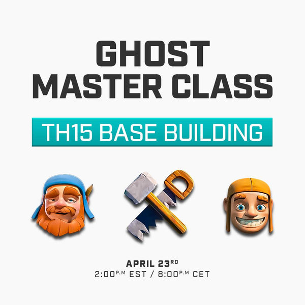 BLUEPRINT COC 🛠️ MASTER CLASSES Ghost