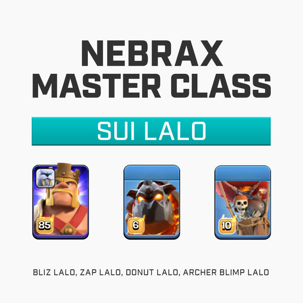 BLUEPRINT COC ⚔️ MASTER CLASSES Nebrax