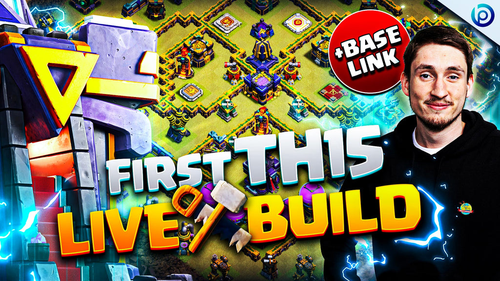 The First Live TH15 BASE BUILD SESSION From PRO BUILDER | New Layout + FREE Link
