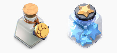 New Magic Items: Pet Potion & Builder Star Jar